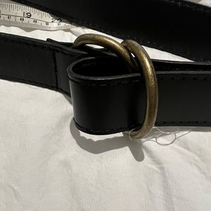 American Eagle Black Leather Belt